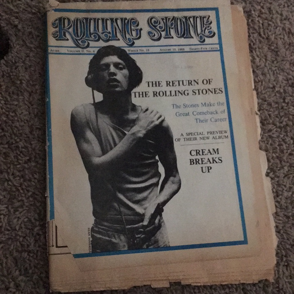 Rolling Stones Beatles memorabilia magazine